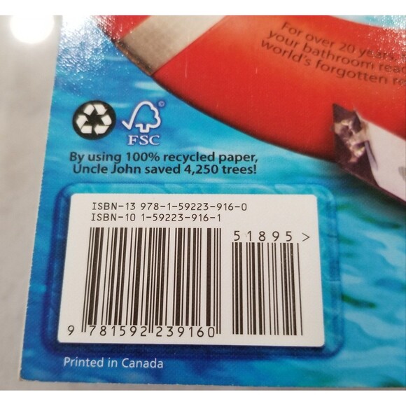 Uncle John's unsinkable bathroom reader paperback Book - Picture 4 of 9